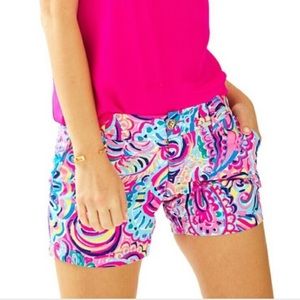 EUC Lilly Pulitzer Callahan shorts - Psychedelic Sunshine VHTF Print
